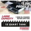 image:imageChapin 78005 Low Profile 12 Quart 114 Liter Oil Drain Container fits most ATVs Tractors Lawn mowers Motorcycles and Low Clearance Vehicles Made with Recycled Materials USA Made